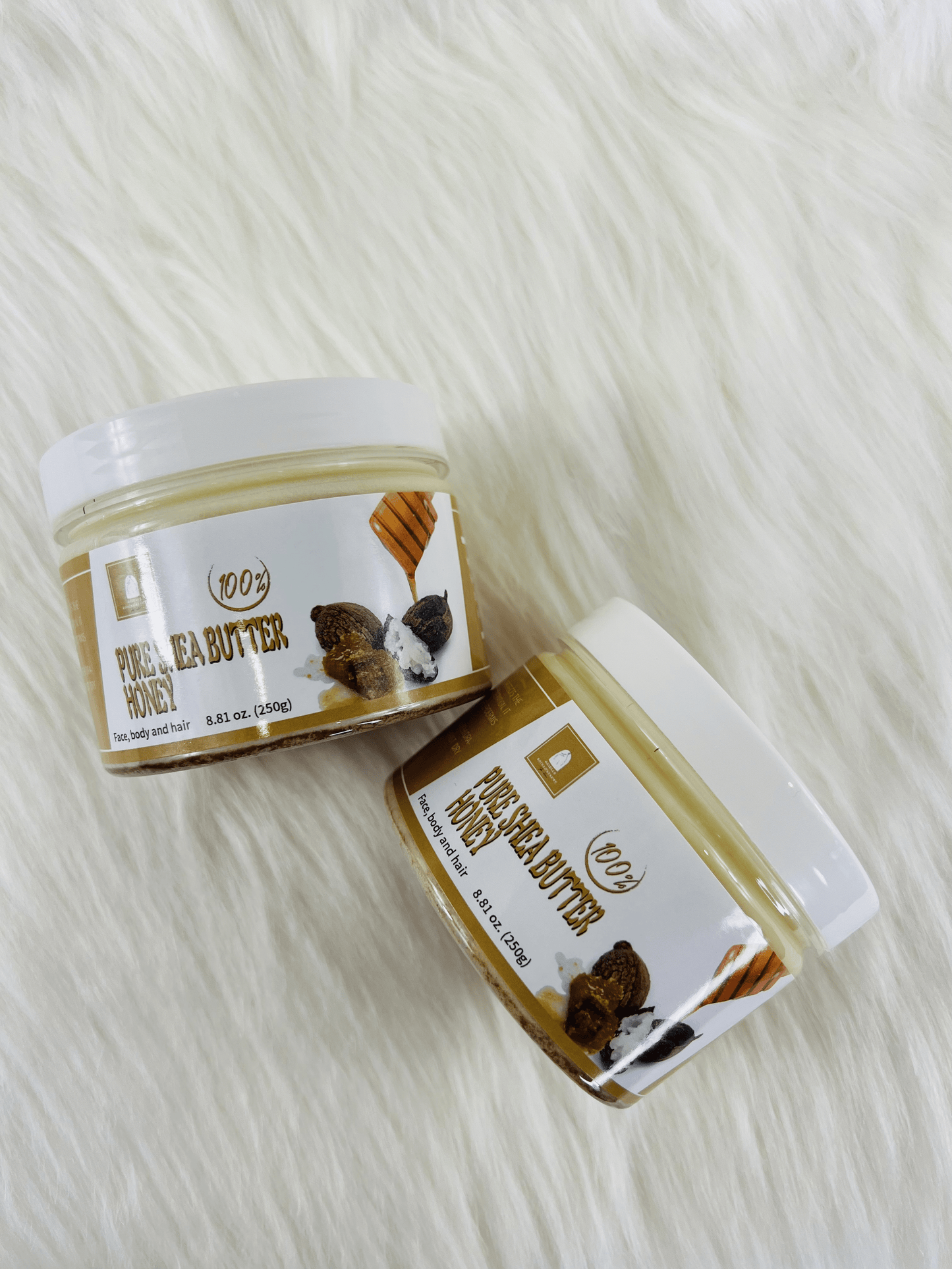 100% Pure Shea Butter and Honey