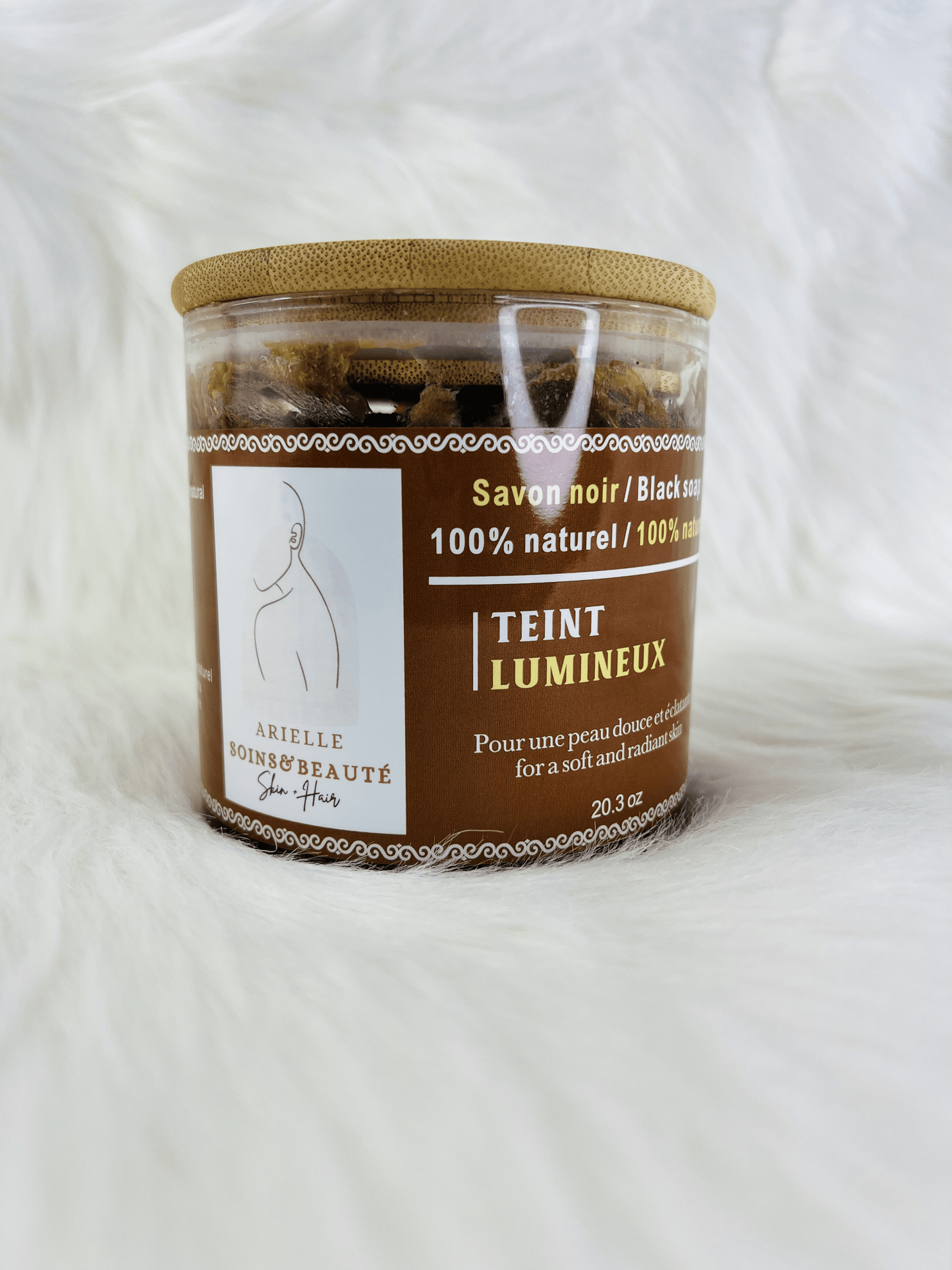 100 % Natural Black Soap